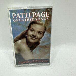 Patti Page Greatest Songs Cassette Tape Legendary Artist Series 1995 Curb Record